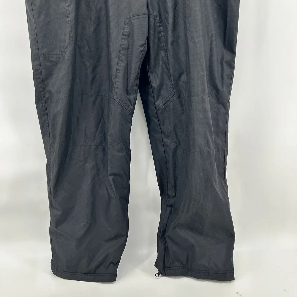 ZeroXposur Mens XL Fleece Lined Waterproof Snow Ski Cargo Pants Black Workwear